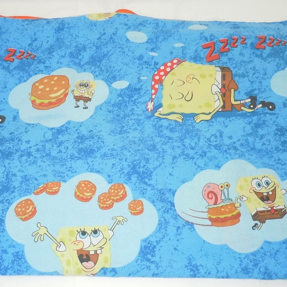 Nickelodeon Bedding Spongebob Squarepants Full Bed Sheet Kids
